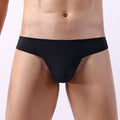 Men's Thong Low Waist Sexy One-piece Seamless Underwear Stripes