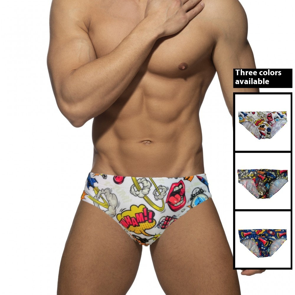 Men's Printed Underwear Anti-embarrassment Quick-drying