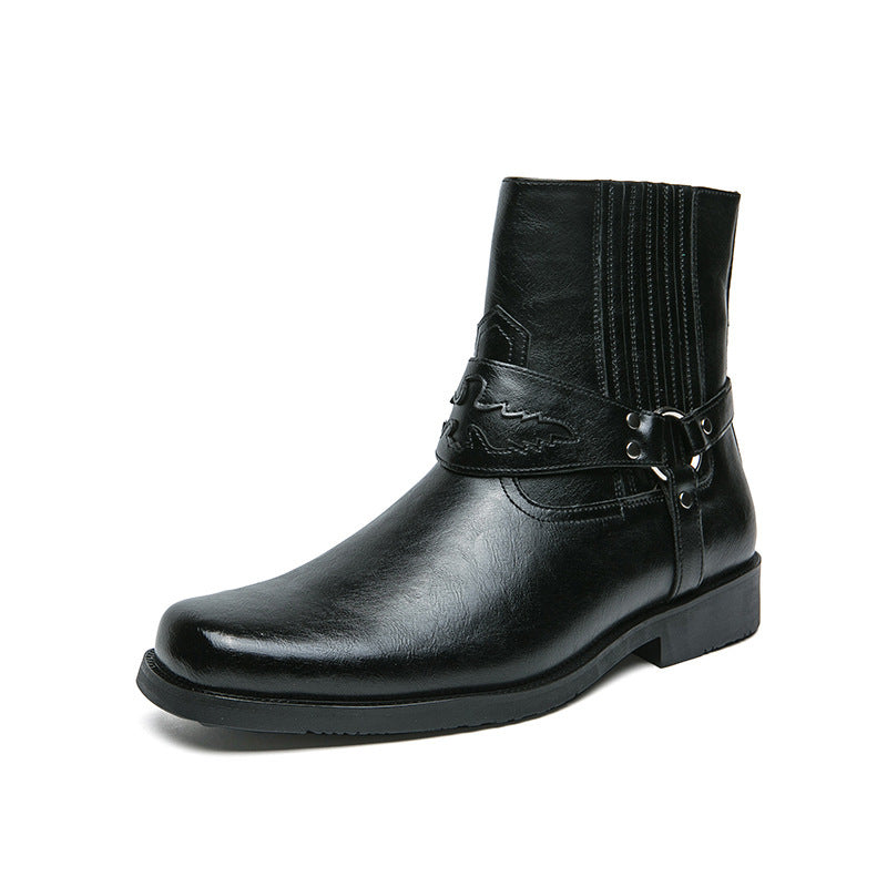 Large Size Western Style Men's Cowboy Boot