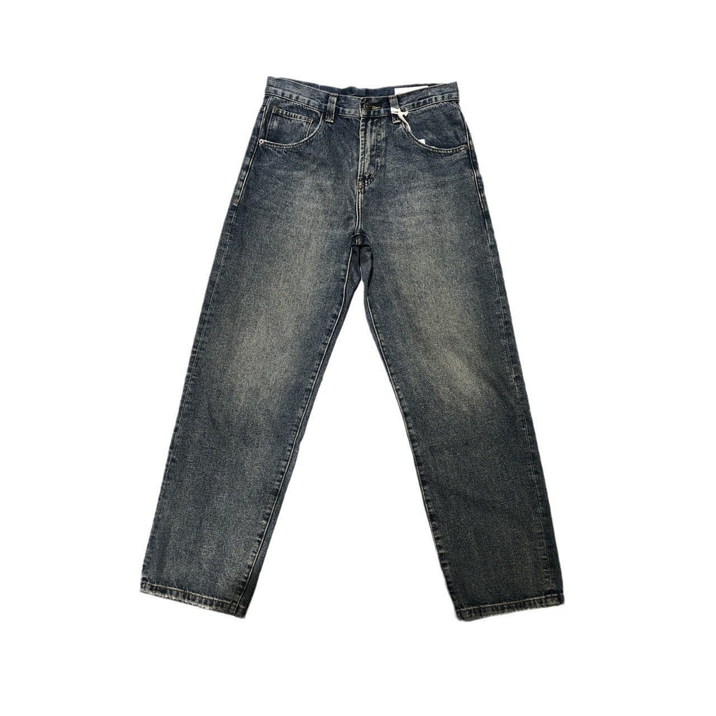 Jeans Men's Autumn New Baggy Straight Trousers Casual Long Pants