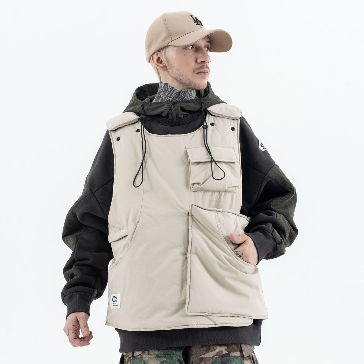 Outdoor Functional Workwear Multi-pocket Jacket