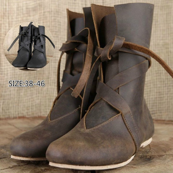 Amazon Men's Boots Large Size In Middle Ages