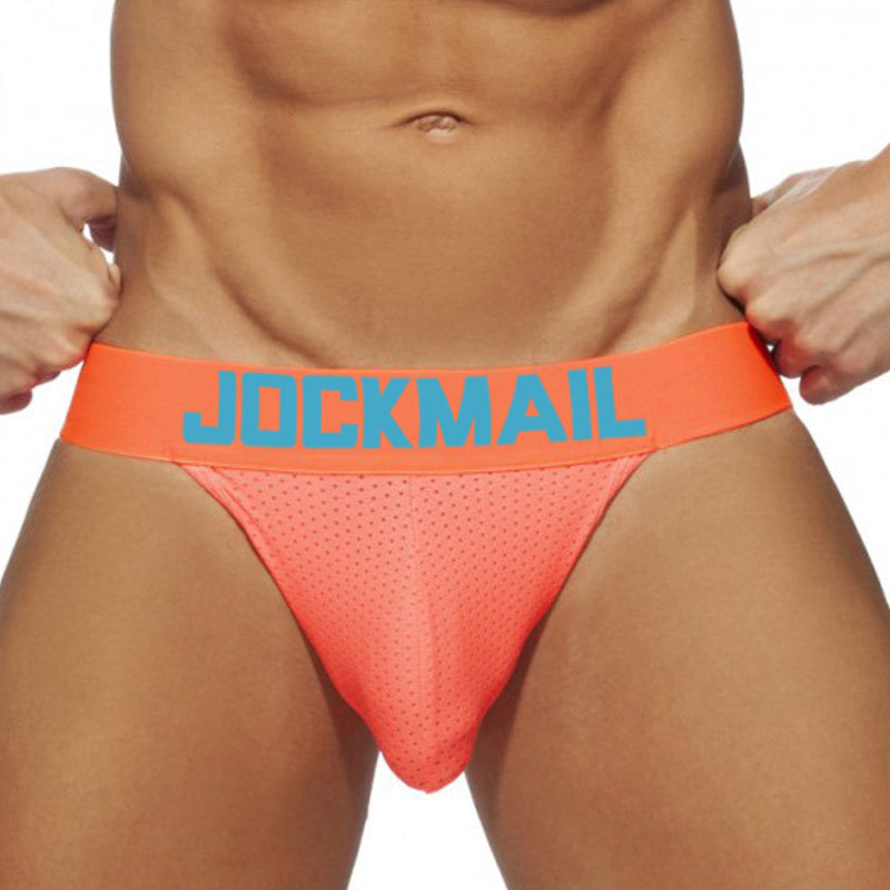 Men's Underwear T-back Mesh Breathability