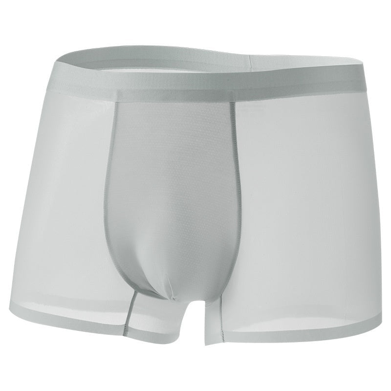 Men's Seamless Anti Hook Silk Ice Silk Underwear