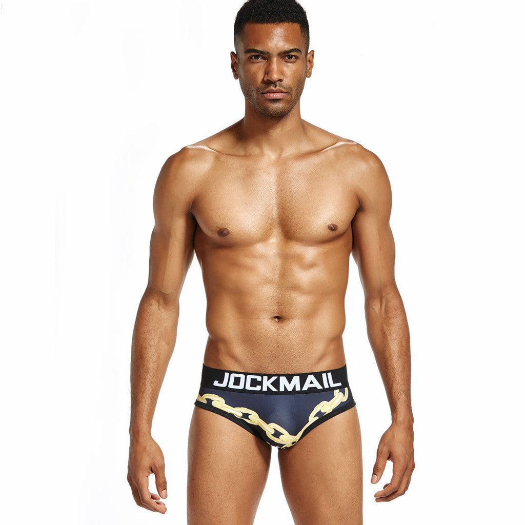 Men's Low Waist Nylon Briefs