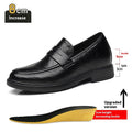 Increased By Slip-on Business Casual Leather Shoes