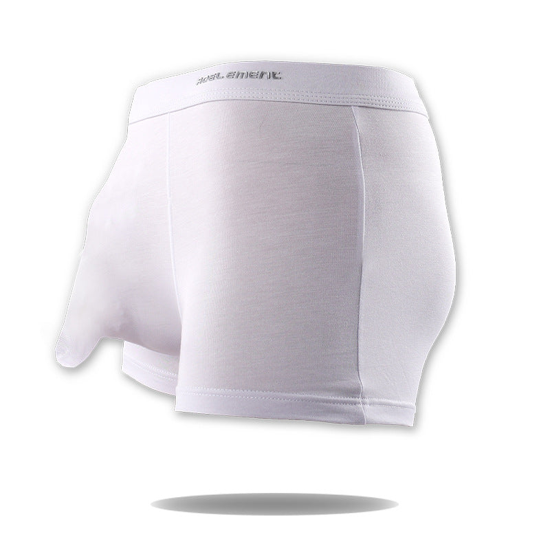 Men's Underwear Boxers Sexy Seduction Bullet Separation U Convex Trunk Underpants Modal Elephant