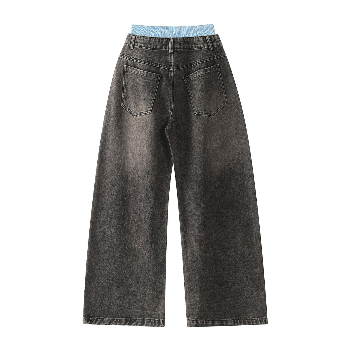 Washed Old Cotton Straight New 2024 Autumn Street Men's Jeans