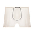 Satin Ice Silk Breathable Single-layer Bottom Crotch Seamless Boxers