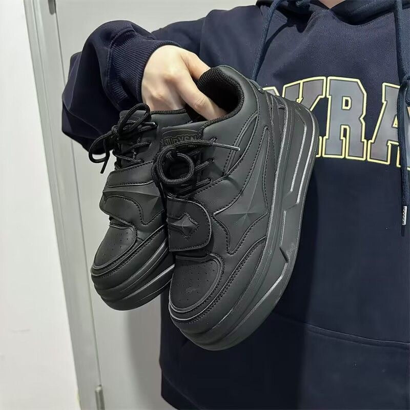 Student Casual Platform Height Increasing Trendy Couple Men's And Women's Board Shoes