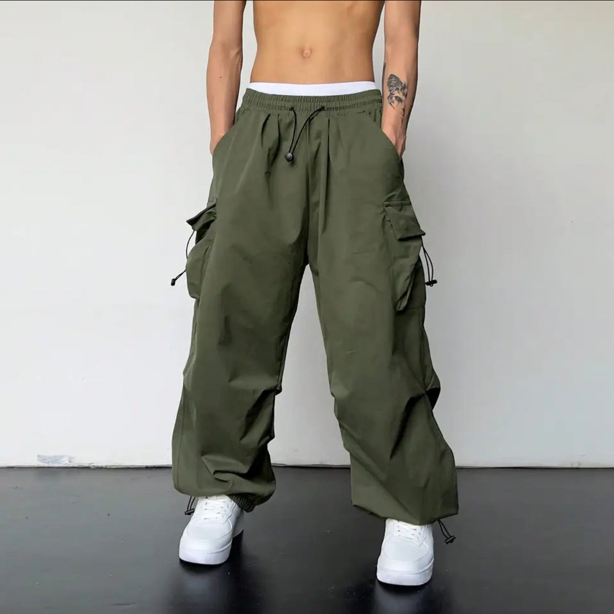Versatile American-style Workwear Pants For Men
