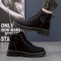 Chunky Mid Heel Ankle Boots