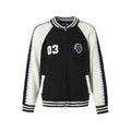 Contrast Color Round Neck Long Sleeve Sweater