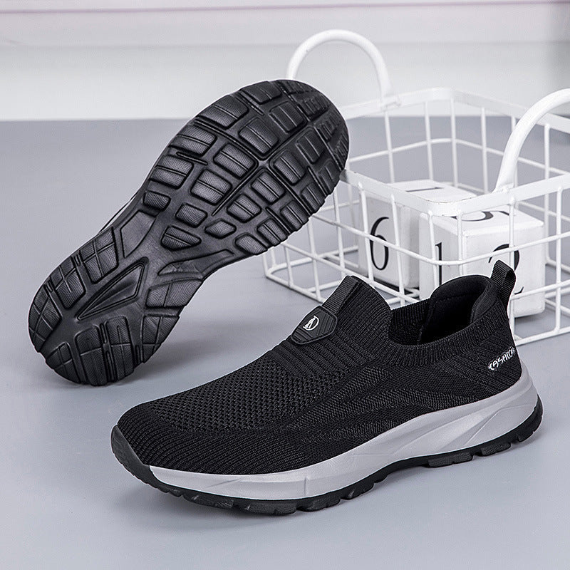 Summer Shoes For The Old Walking Widening Sports