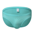Ultra-thin Nylon Ice Silk Men's Underwear Comfortable Solid Color Transparent Trendy Men's Briefs
