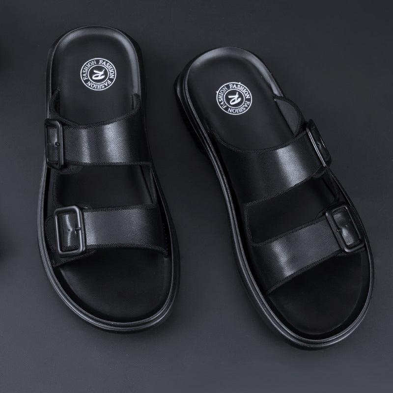 Men's Fashionable Leather Beach Shoes