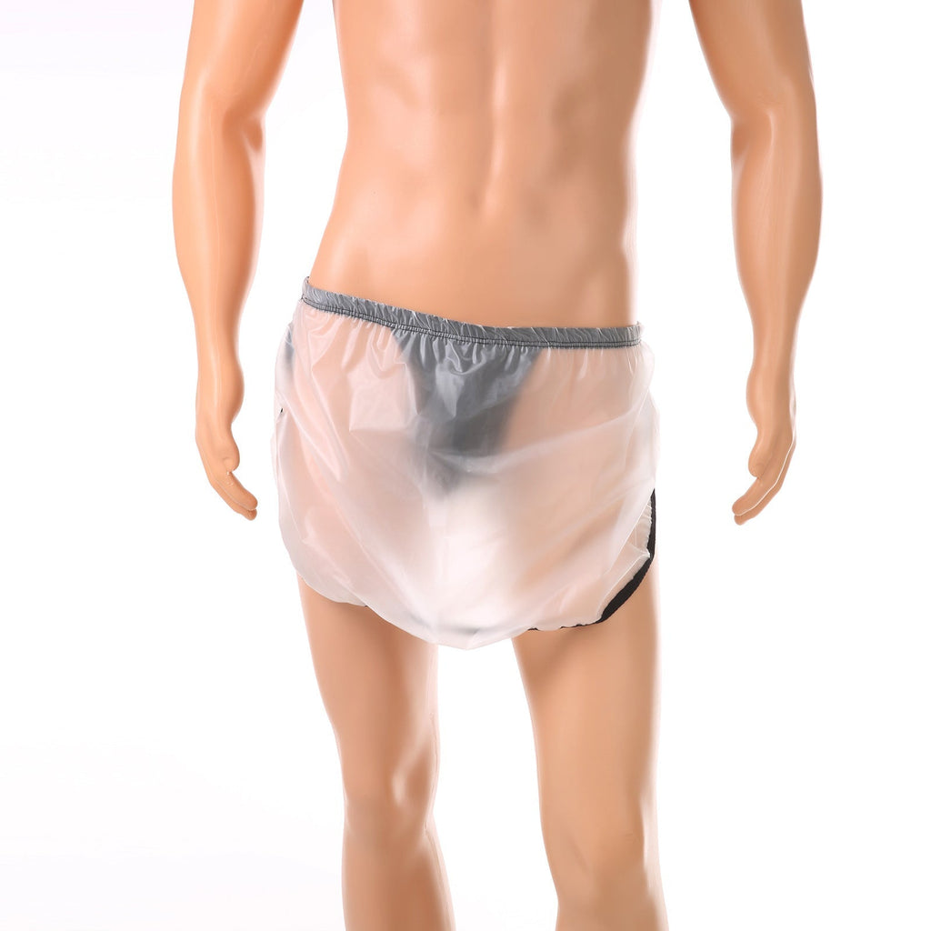 Men's Sexy See-through Homewear Two-in-one Boxer Skirt