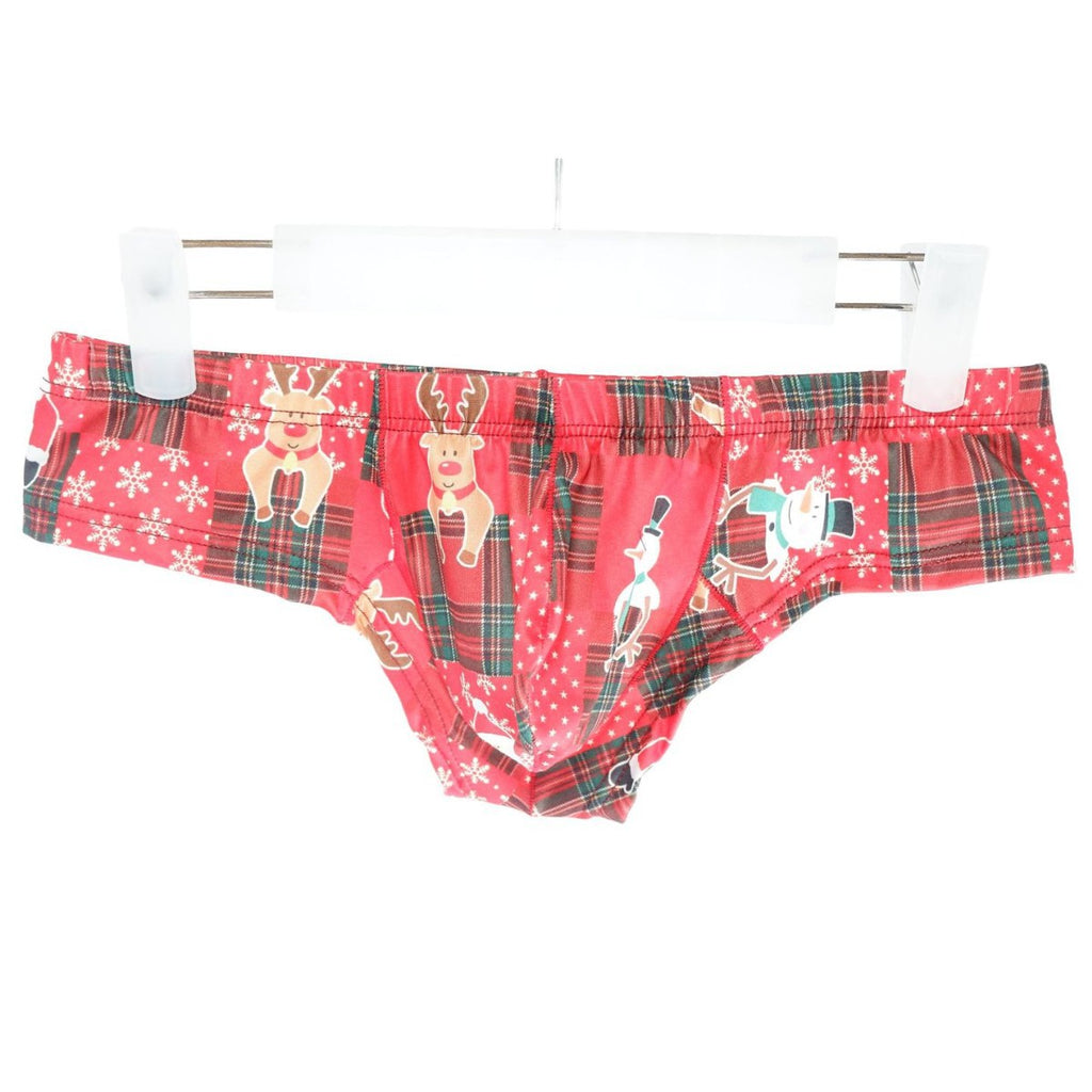 Christmas New Comfortable Breathable Underwear Men's U Convex Small Boxer