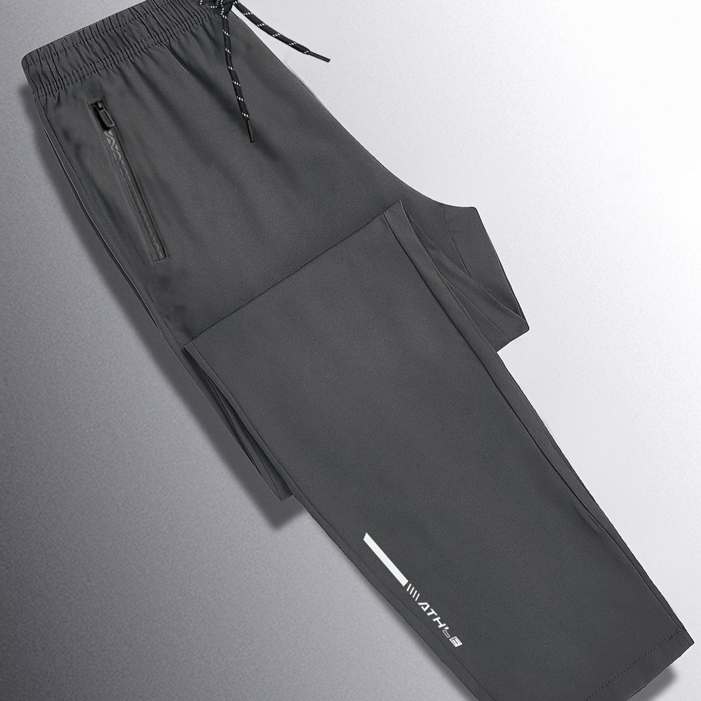 Sweatpants Men's Spring New Loose Flat Casual Pants Black Trend