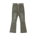 Street Washed Distressed Stitching Skinny Denim Trousers For Men
