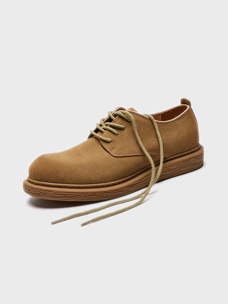 American Retro Outdoor Waterproof Cowhide Work Shoes Men