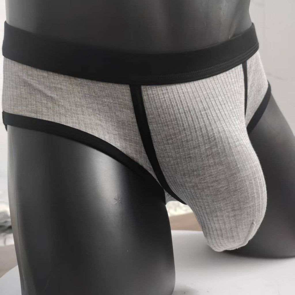 Men's Triangle Breathable U-shaped Big Bag Underwear