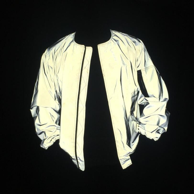 Outdoor sports reflective windbreaker