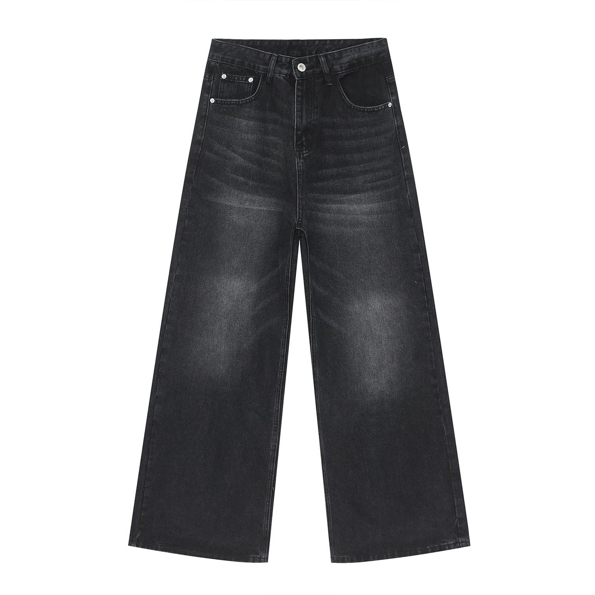 Men's Vintage Wide Leg Mopping Jeans Tide