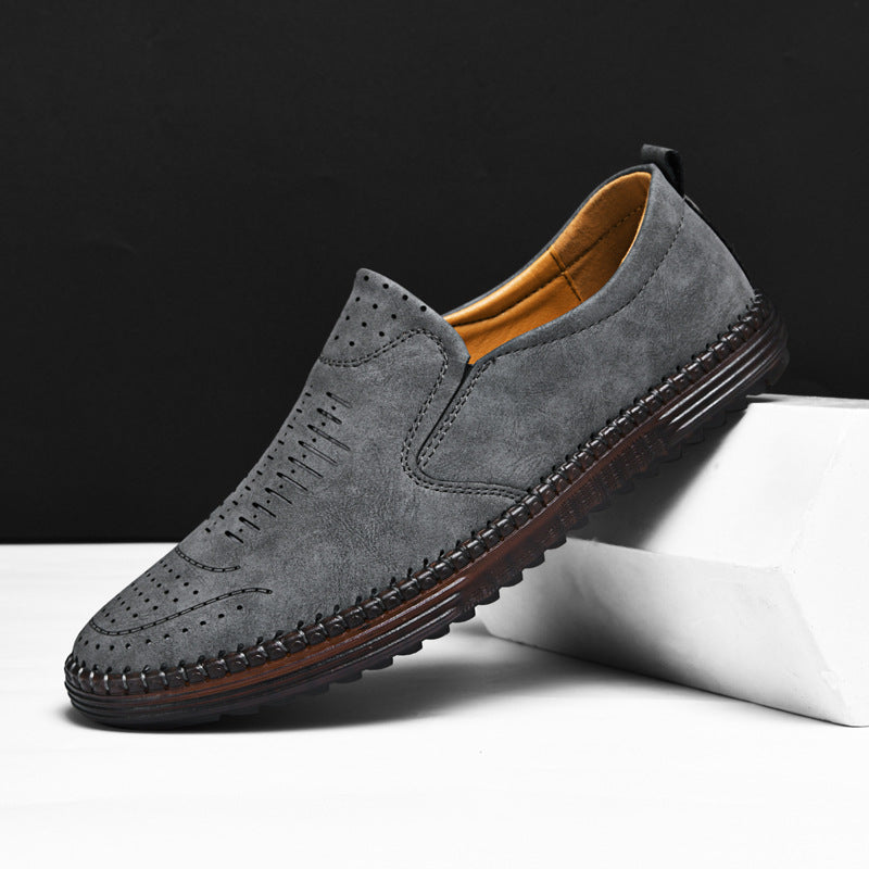 Men's Shoes Outdoor Casual Shoes Slip-on Flat