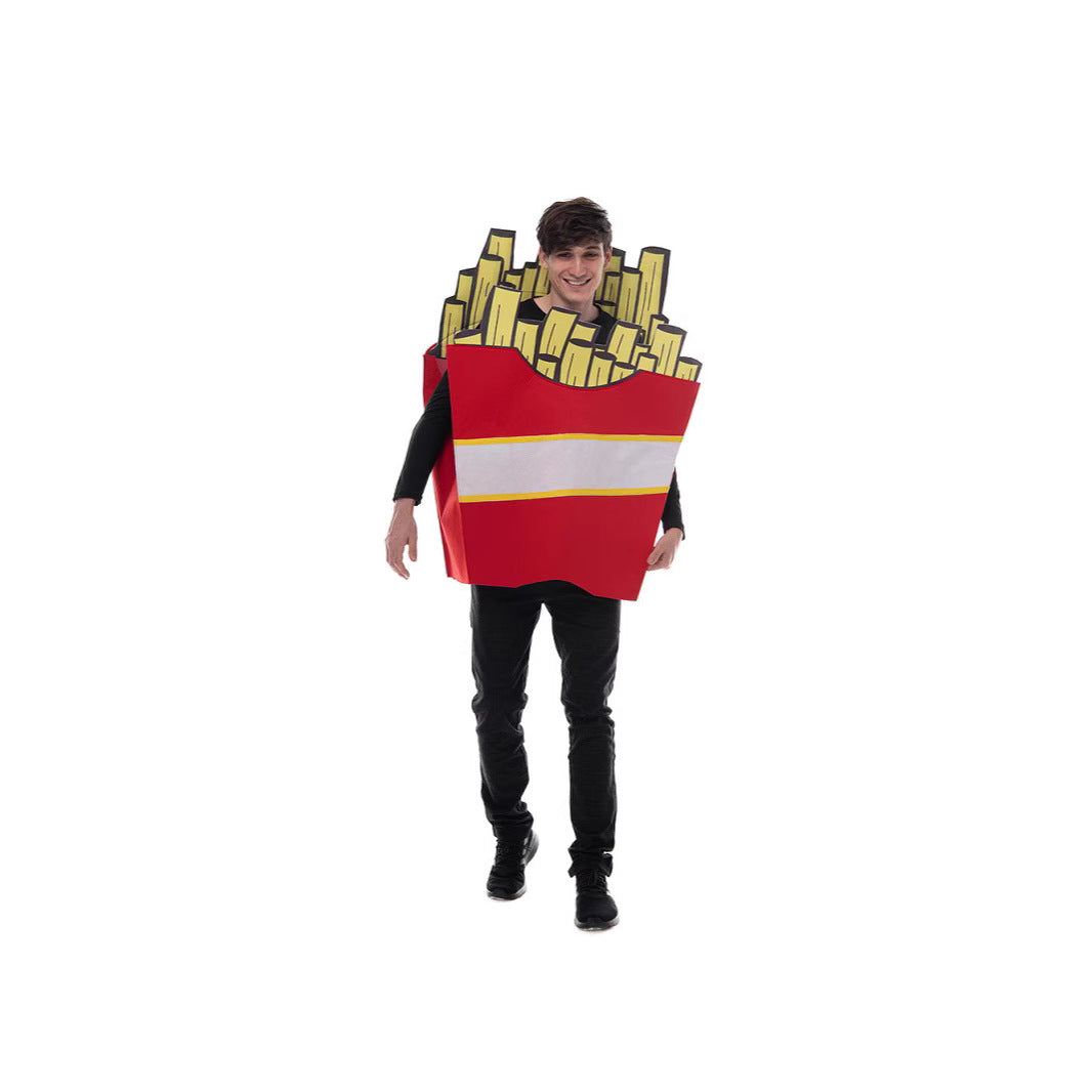 Men's And Women's Felt Cosplay Clothes French Fries