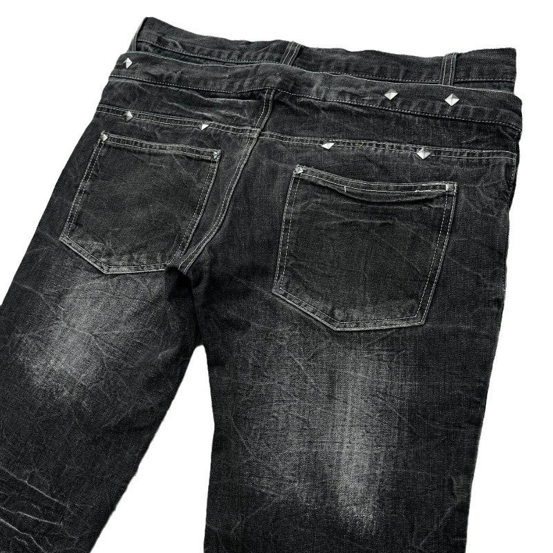 Slightly Flared Double Waist Lace Pants For Men And Women