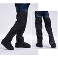 Men's Waterproof Rain Pants And Shoes