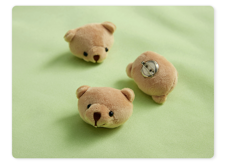 Three-dimensional bear loose sweater men