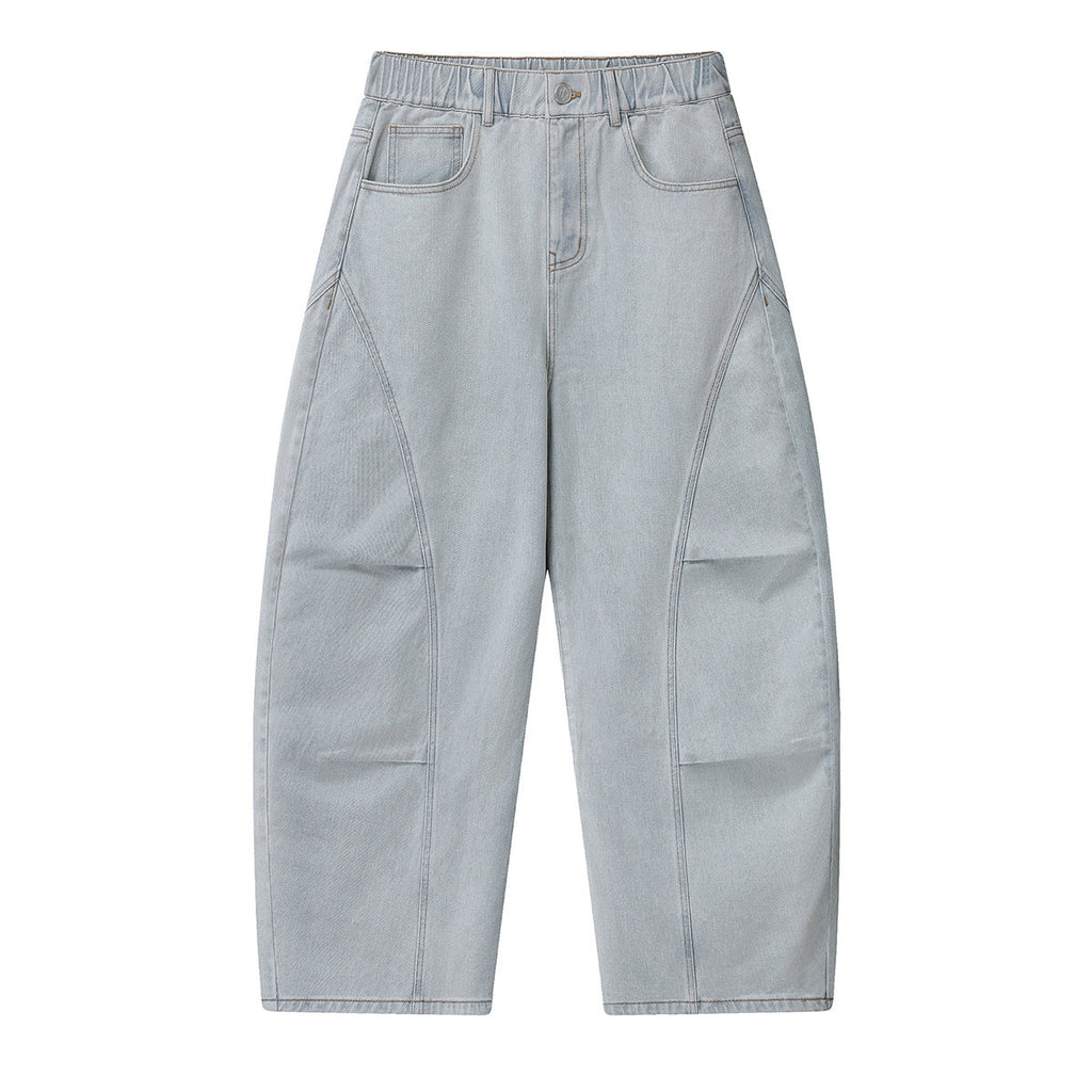 Men's Three-color Loose Trendy Machete Jeans