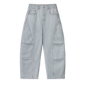 Men's Three-color Loose Trendy Machete Jeans