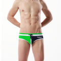 Men's Triangle Men's Color Matching Swimming Pants