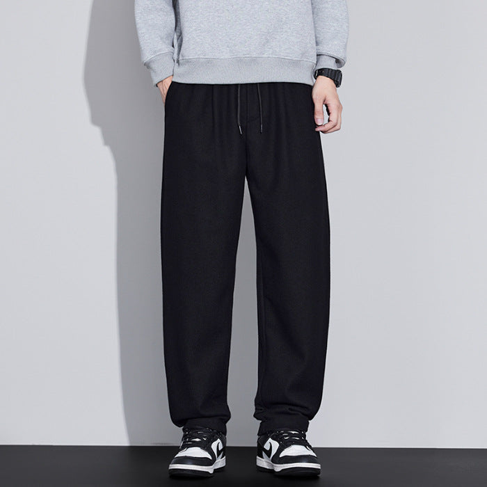 Retro Wool Casual Tapered Pants