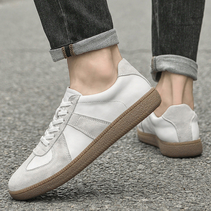 Business Casual Leather Shoes Loafers Men
