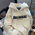 Loose letter Print hoodie