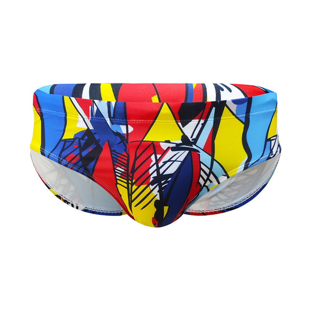Sexy Art Graffiti Beach Vacation Swim Briefs