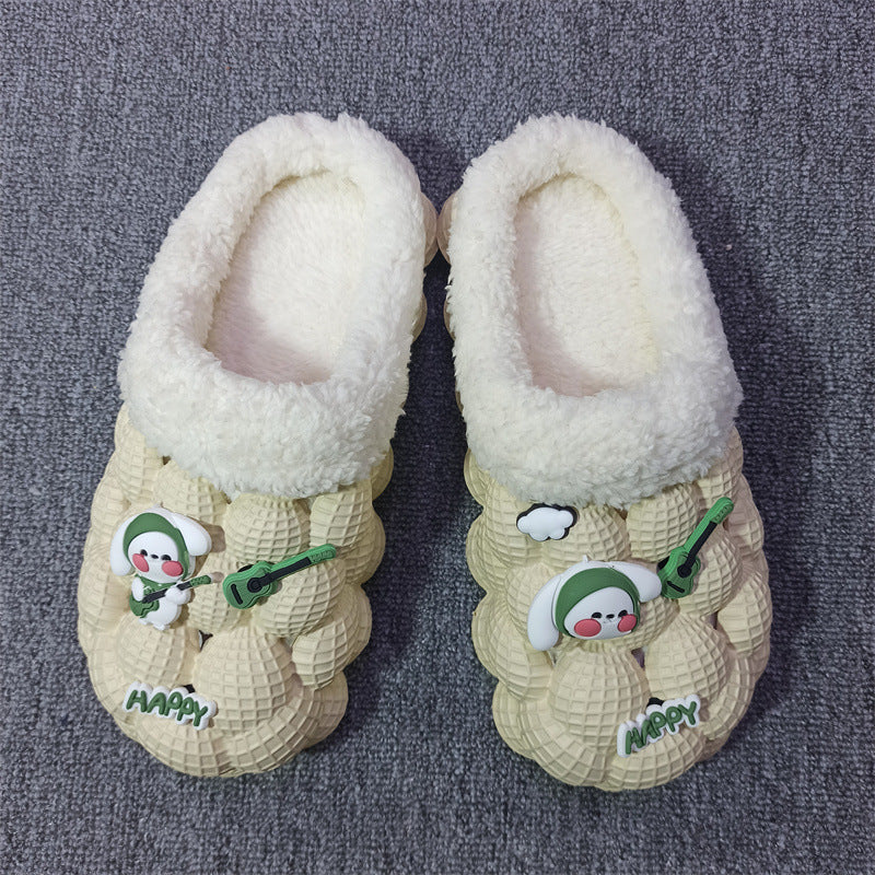 Unisex Household Fashionable Warm Non-slip EVA Slippers