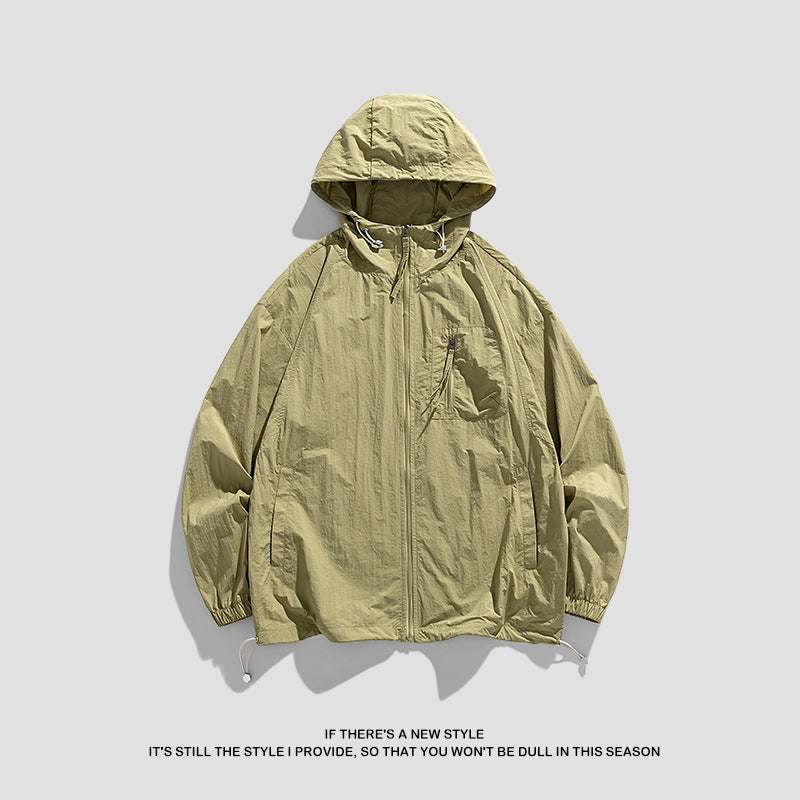 Men And Women Couple Sun Protection Clothing Lightweight Breathable Jacket