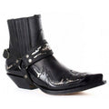 Mid-heel Pointed Toe 38-48 Men's Low-top Knight Boots