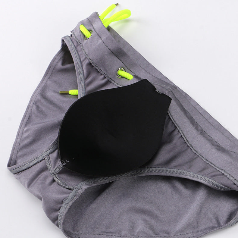 Men's Briefs With Light Swimming Trunks