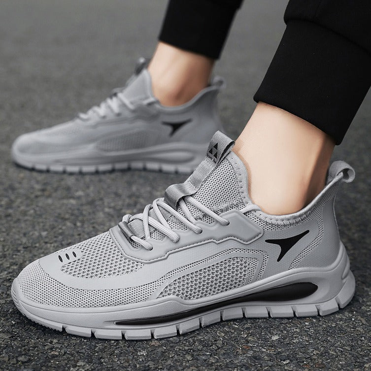 Versatile Flying Woven Breathable Mesh Sports Men's Shoes