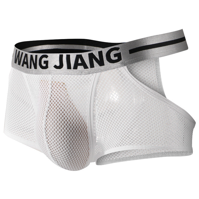 Men's Ice Silk Mesh Breathable Stretch Comfortable Underwear