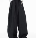 American Retro Texture High Intelligence Machete Suit Pants