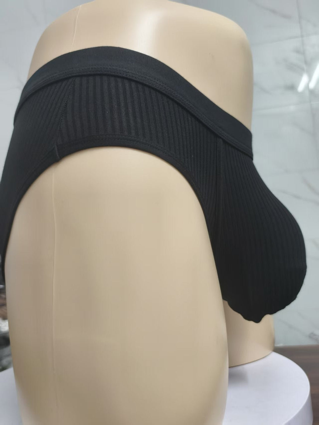Men's Triangle Breathable U-shaped Big Bag Underwear