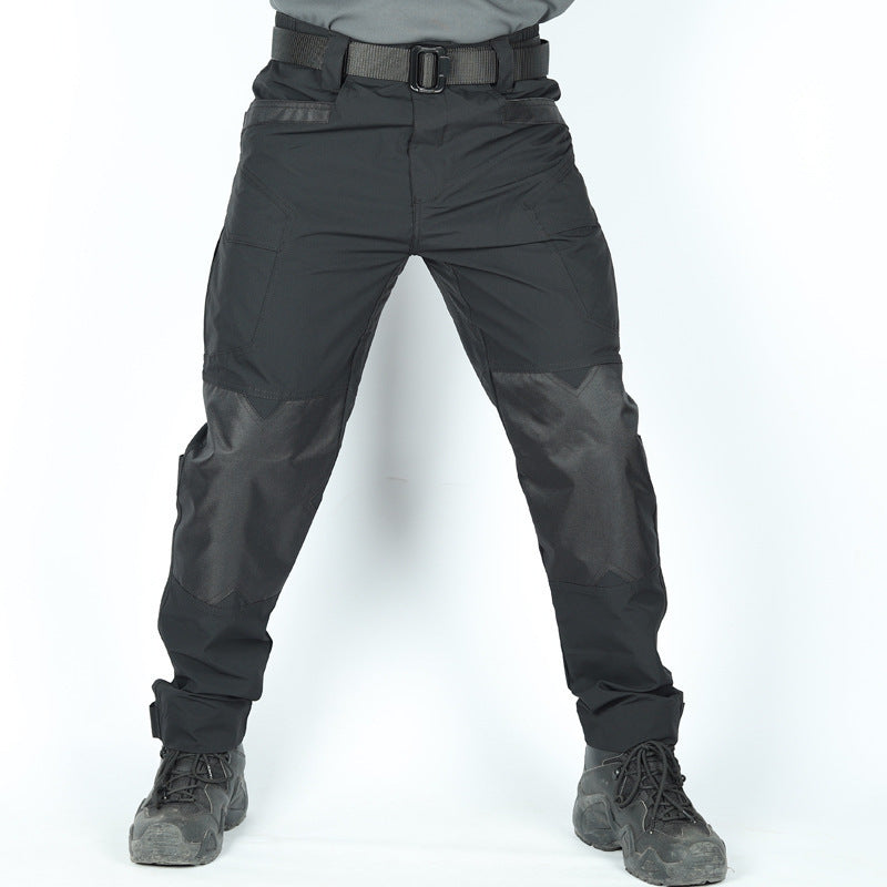 New Men's Workwear Loose Slim Stretch Waterproof Outdoor Tactical Pants