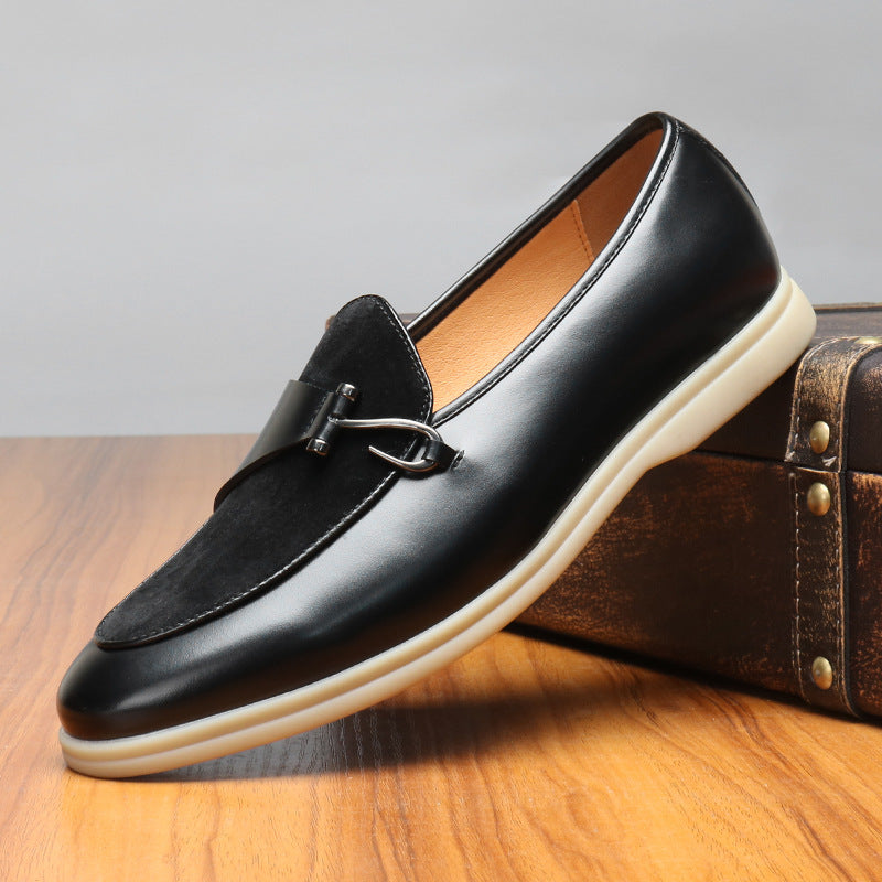 Versatile Breathable Casual Men's Leather Shoes